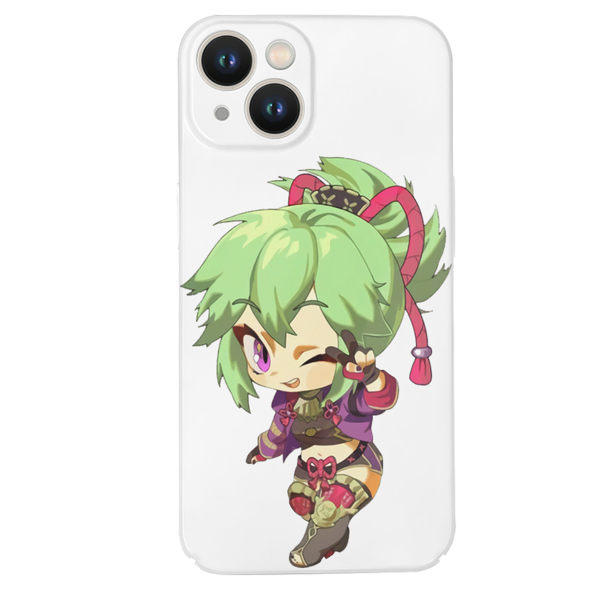 げんし神  久岐忍 くき しのぶ genshin Kuki Shinobu 【iPhone 14シリーズ対応】ハードケース